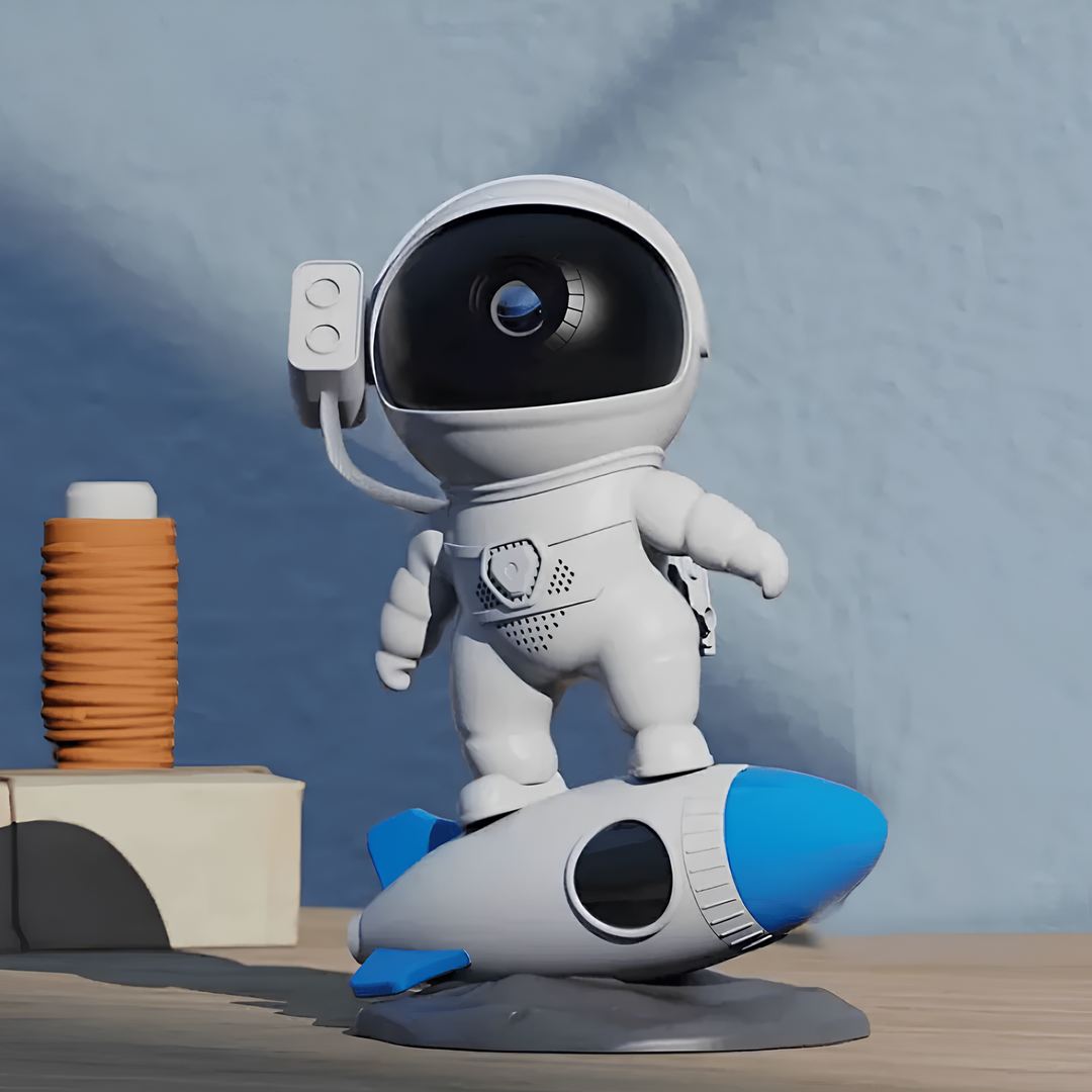 Prosjektor Astronaut Galakse Stjerne Lys Luvikno