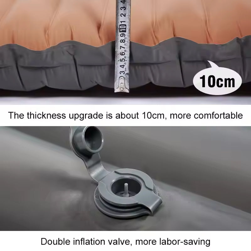 CoziVixy Selvoppblåsende Liggeunderlag 10 cm | Luvikno