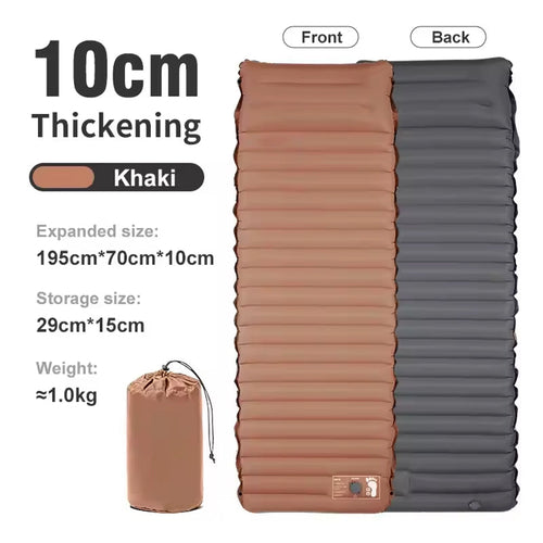 CoziVixy Selvoppblåsende Liggeunderlag 10 cm | Luvikno