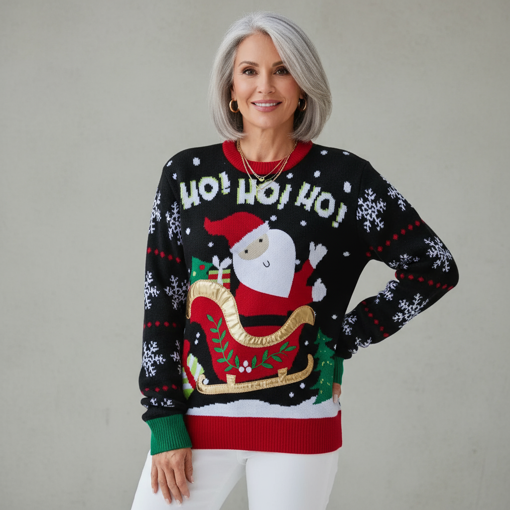 Luvik | Femmes - Joyeux Père Noël - Coupe confortable