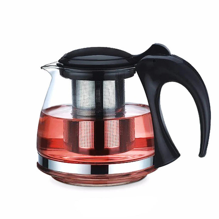 Kreativ Glass Teapot med avtakbart stål infuserfilter tekjele | Luvikno