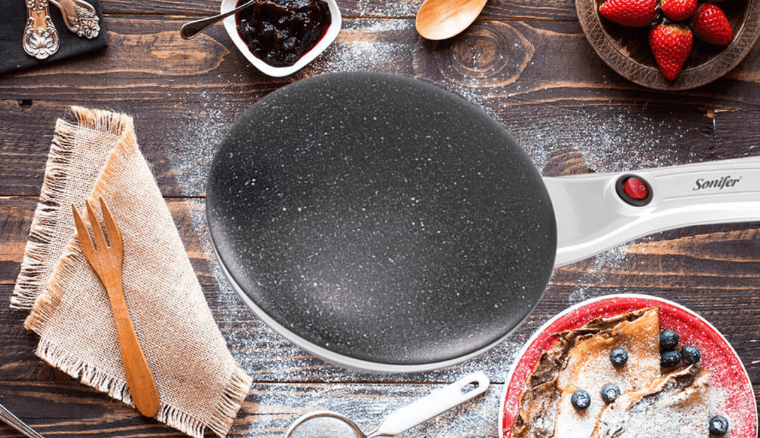 CrepeMaster - Elektrisk Crêpe Maker for Koking Luvikno