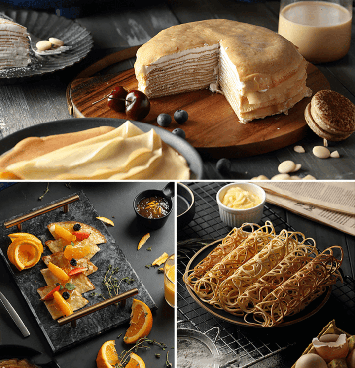 CrepeMaster - Elektrisk Crêpe Maker for Koking Luvikno