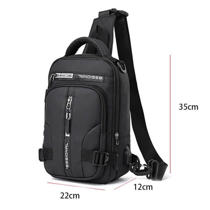 CityTrek Bag - Stilfull vanntett Oxford crossover Luvikno