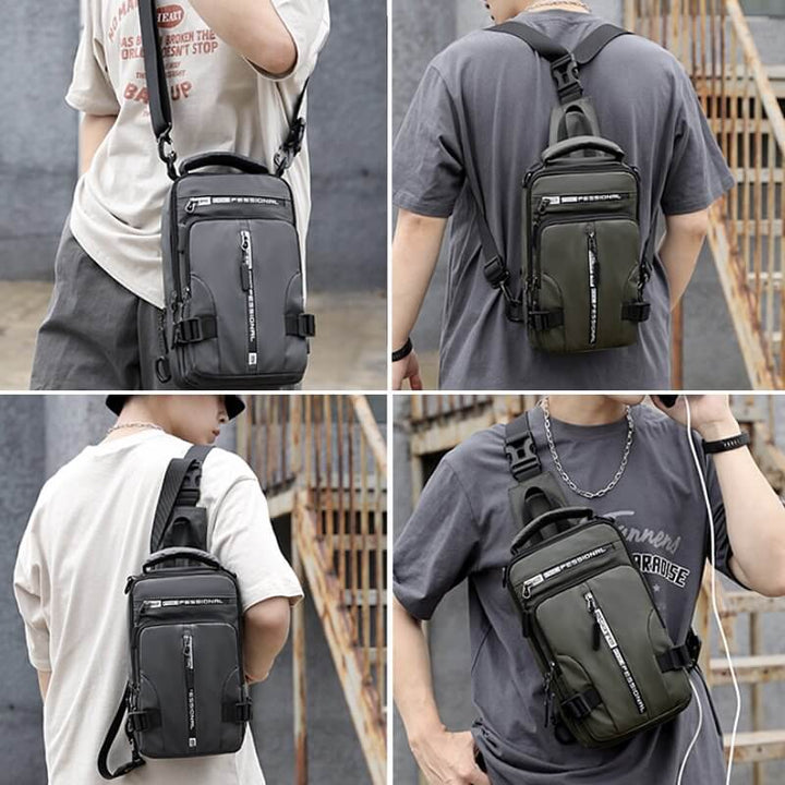 CityTrek Bag - Stilfull vanntett Oxford crossover Luvikno