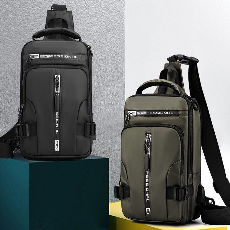 CityTrek Bag - Stilfull vanntett Oxford crossover Luvikno