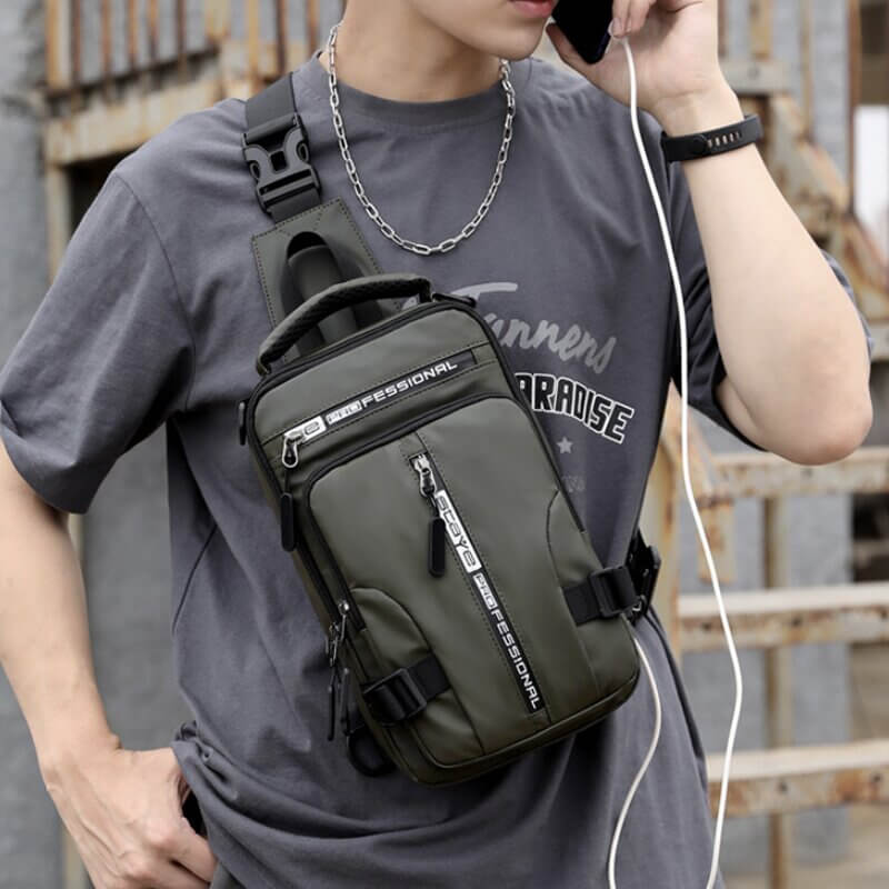 CityTrek Bag - Stilfull vanntett Oxford crossover Luvikno