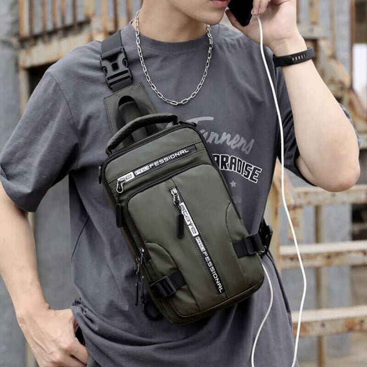 CityTrek Bag - Stilfull vanntett Oxford crossover Luvikno