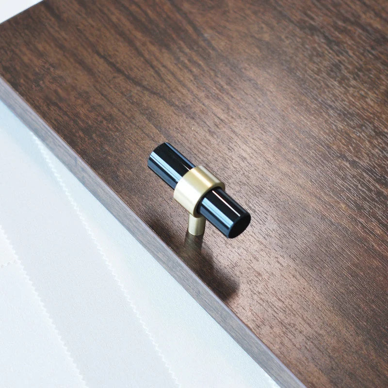 Crystal Cabinet Drawer Handle and Door Knob Small T Bar Handle | Luvikno