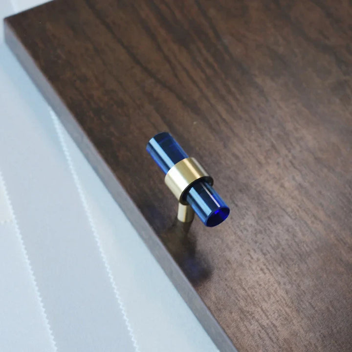 Crystal Cabinet Drawer Handle and Door Knob Small T Bar Handle | Luvikno