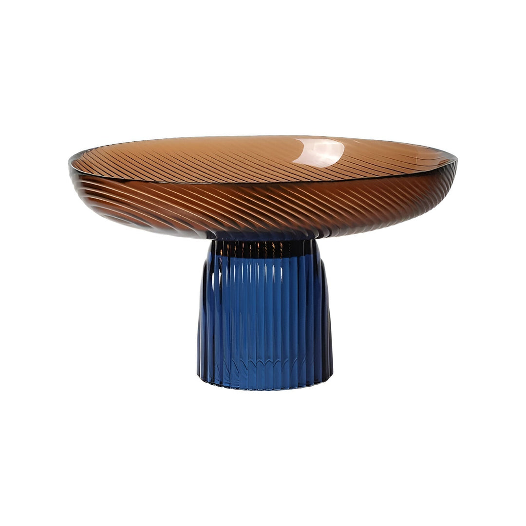 Elegant krystallglass fruktskål for stilfullt hjemmedekor | Luvikno