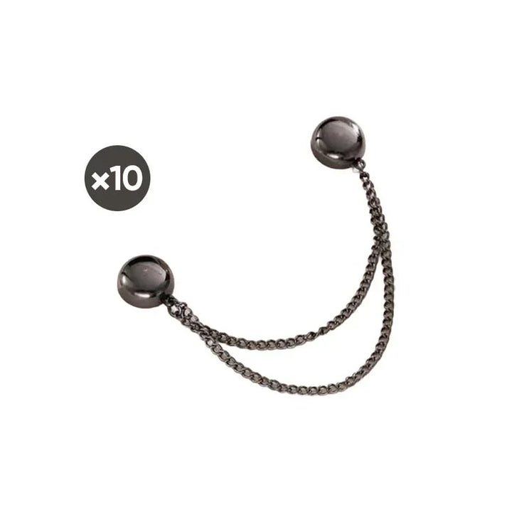 Luvikno | MagCloth Magnetiske Klesklipp | Rynkefri & Stoffvennlig | For Klær, Skjerf & Tilbehør | Perfekt for Garderobe & Reiser