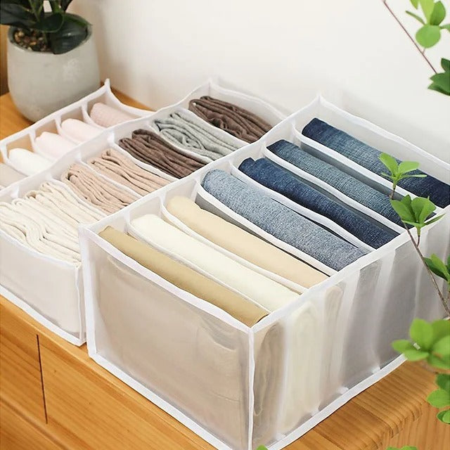 7 Gitter Garderobe Klær Nettverks Skille Organizer | Luvikno