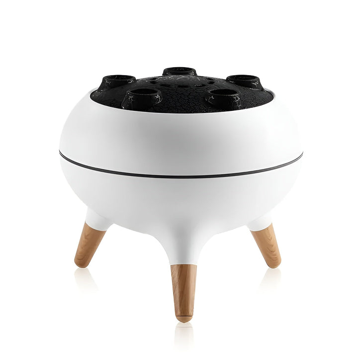 Aroma diffuser i manetform - fargeendring og fjernkontroll |Luftfukter for hjem og kontor | Luvikno