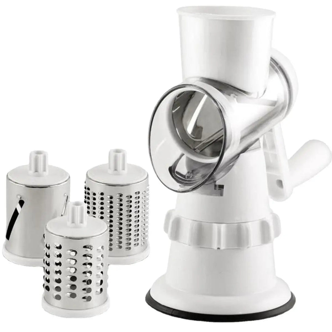VeggieMaster Slicer - Håndholdt grønnsaksskjærer med 3 blader Luvikno