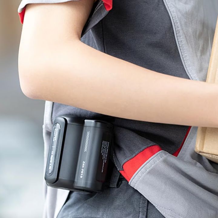 Bærbar beltevifte med klips – Stillegående, trådløs for on-the-go | Luvikno