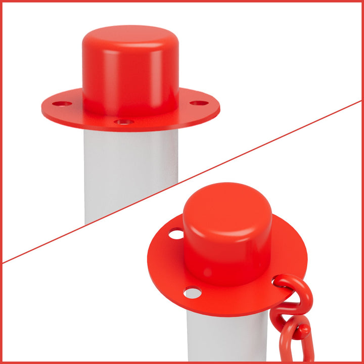 Barrier post chain post with chain length 1.4 m | Luvikno
