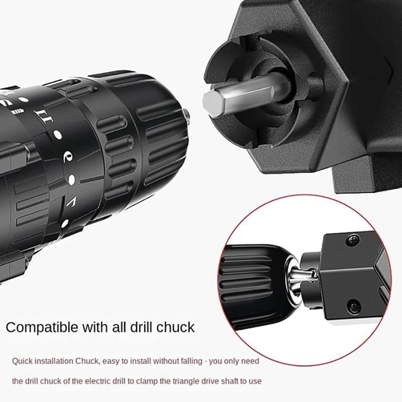 Luvikno | 6 Tommers Elektrisk Drill Modifisert Til Elektrisk Kjedesag Drill Vedlegg