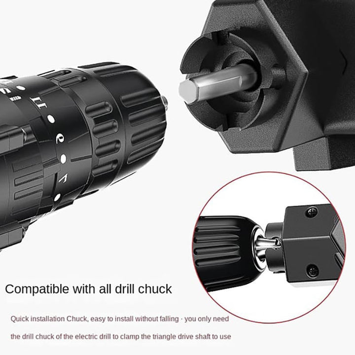 Luvikno | 6 Tommers Elektrisk Drill Modifisert Til Elektrisk Kjedesag Drill Vedlegg