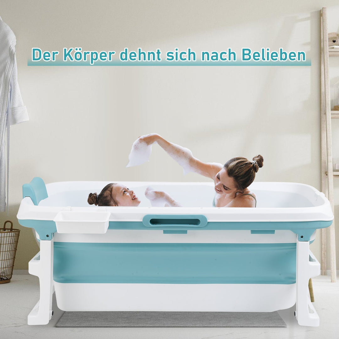 Foldbar badekar med lokk | Luvikno