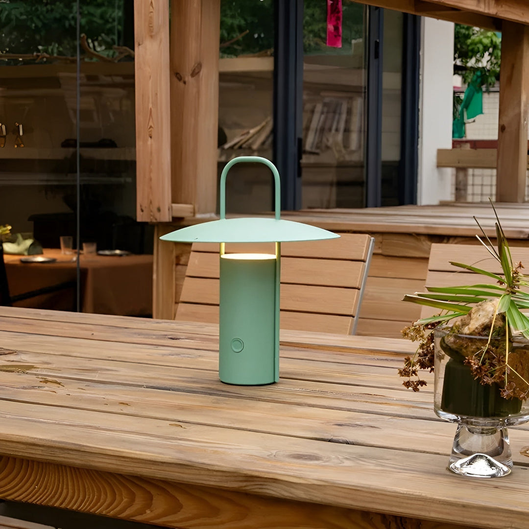 Luvikno | GlowLight Hagebelysning – Magisk LED Bordlampe for Utendørs, Vannbestandig & Oppladbar