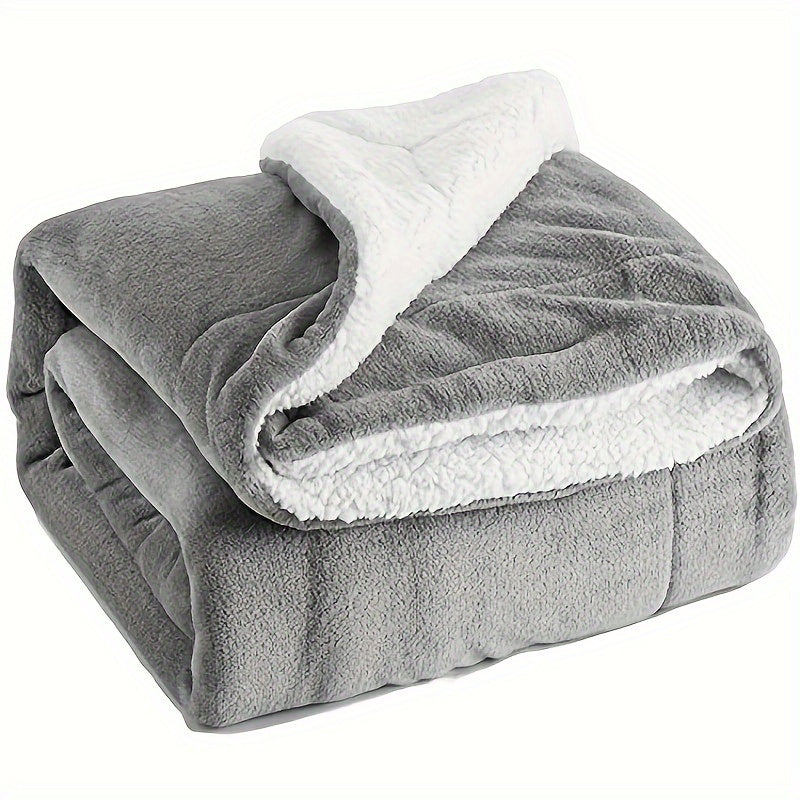 Luvikno | Chic Sherpa Fleece Teppet for Optimal Komfort
