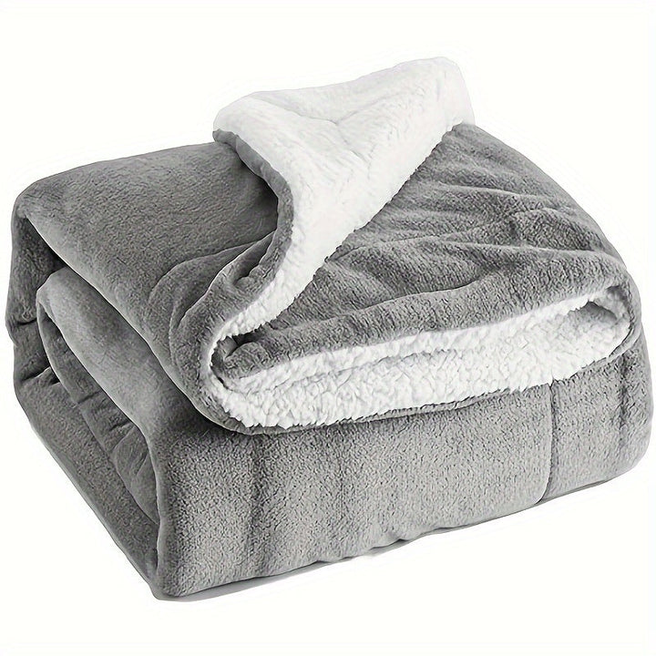 Luvikno | Chic Sherpa Fleece Teppet for Optimal Komfort
