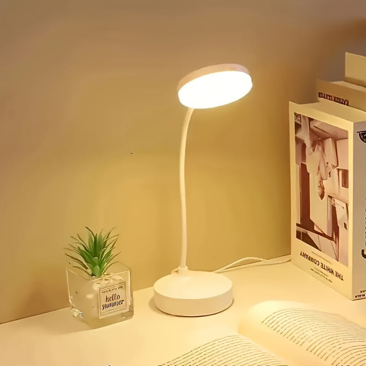 FlexiLight - Justerbar LED Skrivebordslampe med USB Luvikno