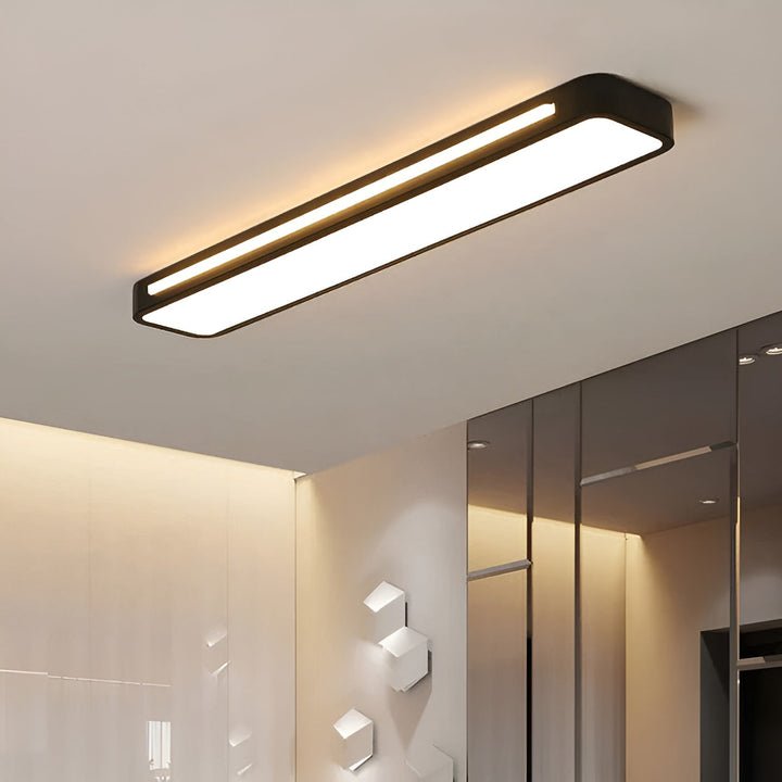 Rektangulær Taklampe – Klare Linjer & Moderne Design | Perfekt for Stue og Spisekrok | Luvikno