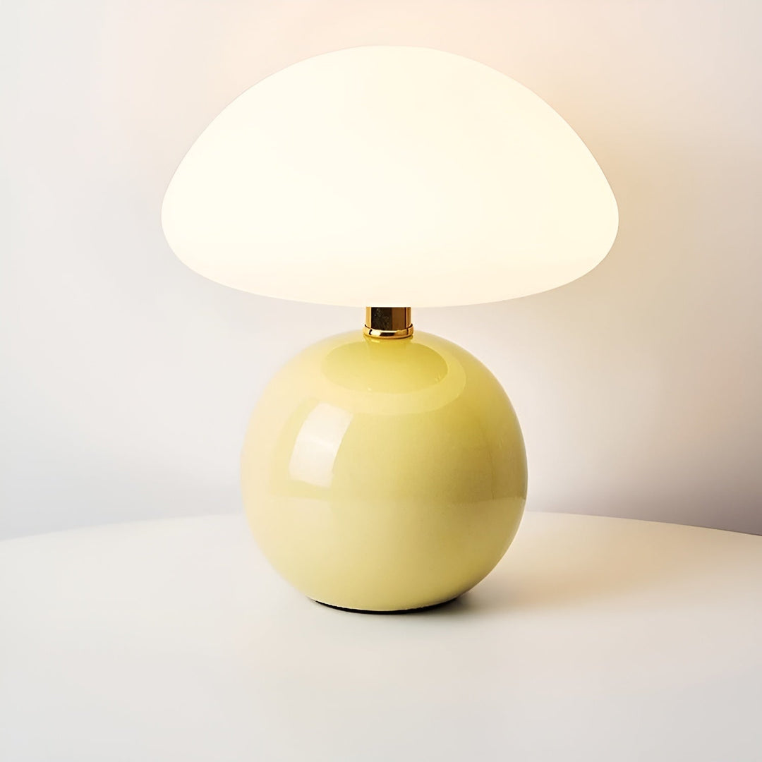 Luvikno | Elegant Sjampinjong LED Lampe – Varmt Lys & Luksuriøs Atmosfære