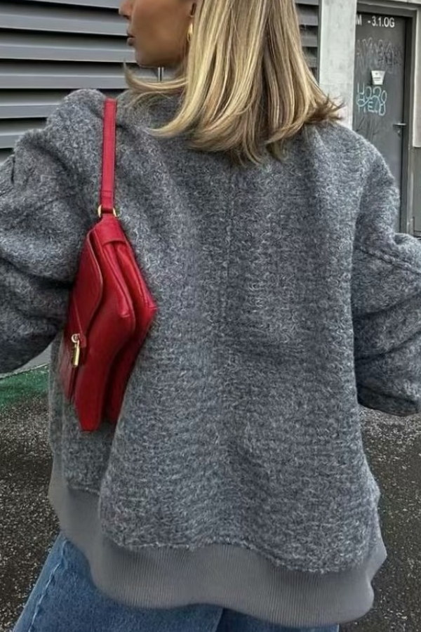 Luvik | Kaulukseton Pitkähiha Ribbikangastakki