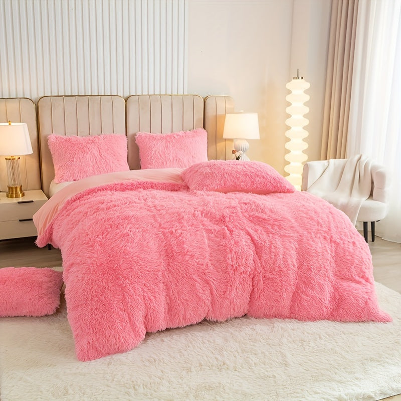 Luvikno | Ultra Soft Plush Duvet Cover Set with Zipper - Luksus & Komfort