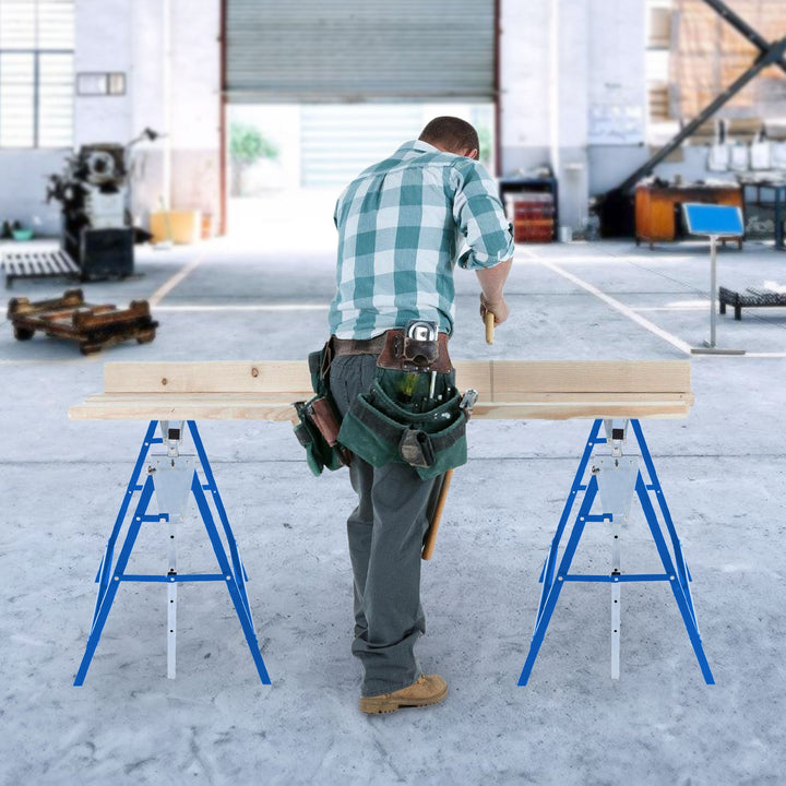 2x Stillstandere Folding Stands 7-fold høydejusterbare | Luvikno