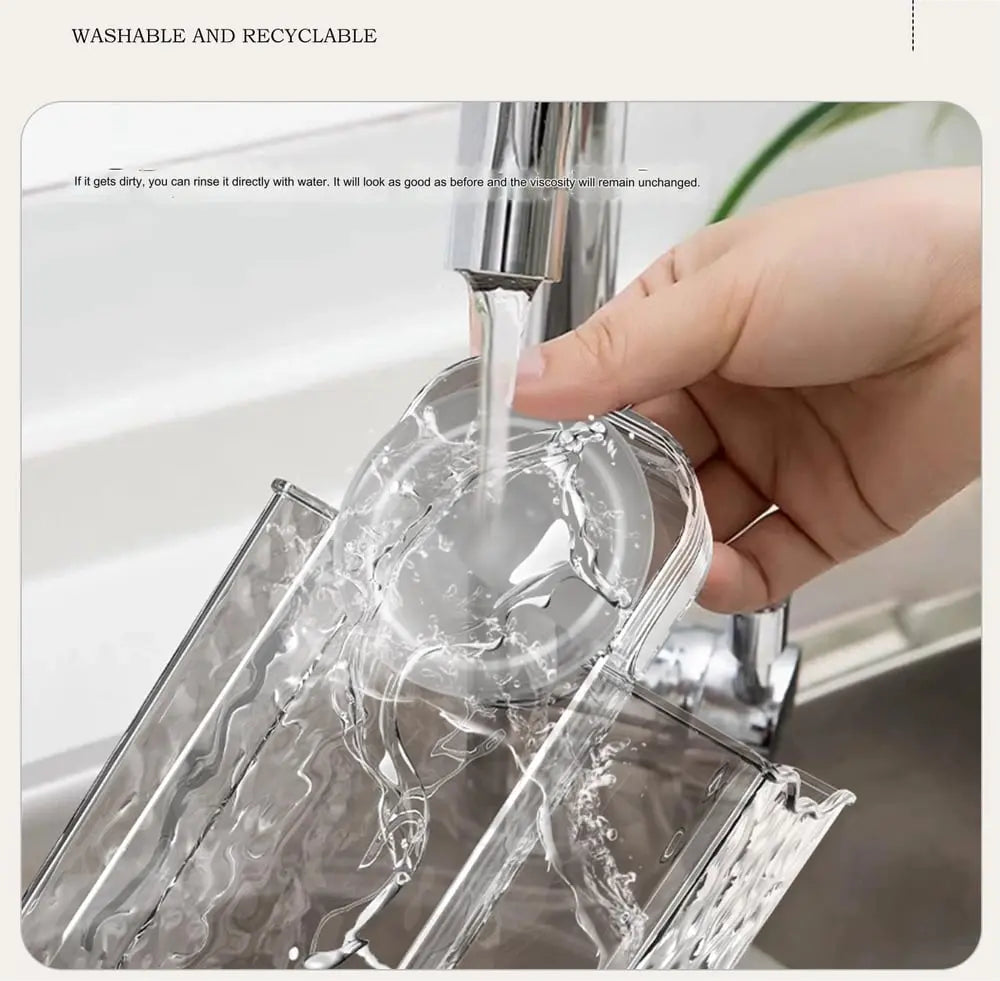 Luvikno | GlowFix Vegg Tissue Holder — Ikke mer kaos, badet ditt vil være stilfullt, rent og helt avslappende!