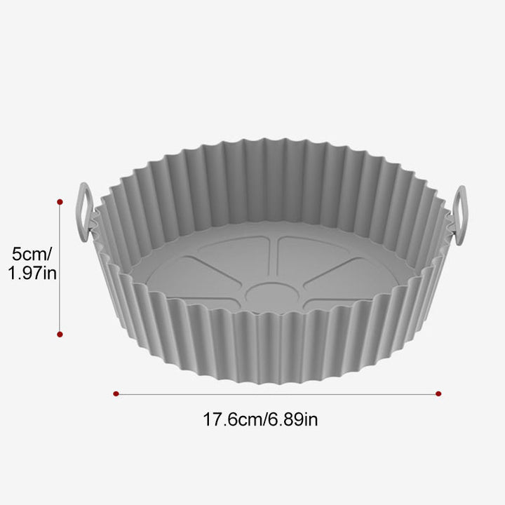 🎊Hot Sale-50% Off🎊Air Fryer Silicone Baking Tray | Luvikno