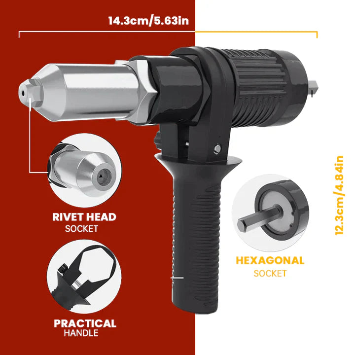 Nail Plier Adapter for Battery Drill – SpeedRivet | Luvikno