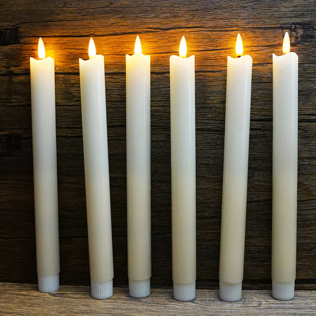 Eebuss Flameless Cone Candles – Realistisk LED Effekt Luvikno