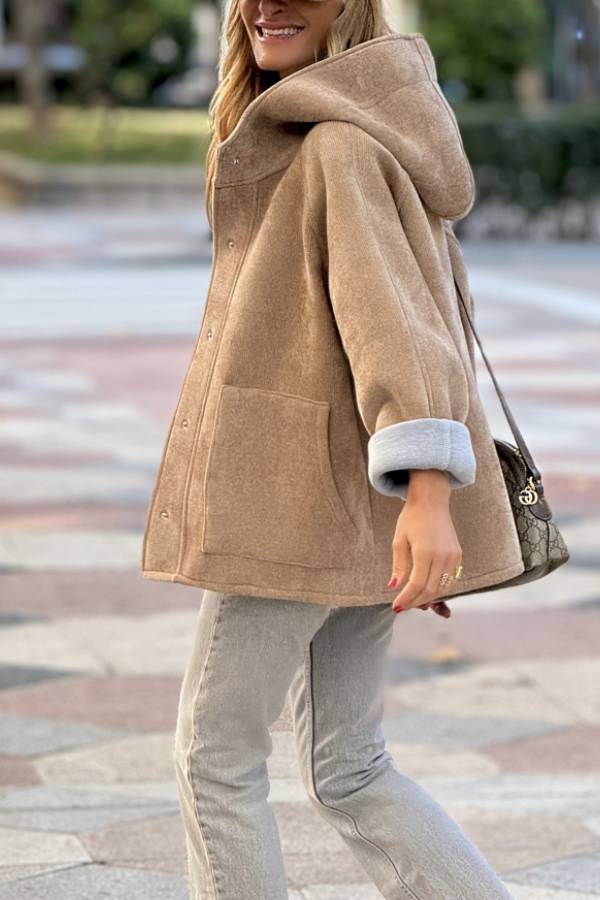 Luvik | Neoprene Ruskea Kumitakki