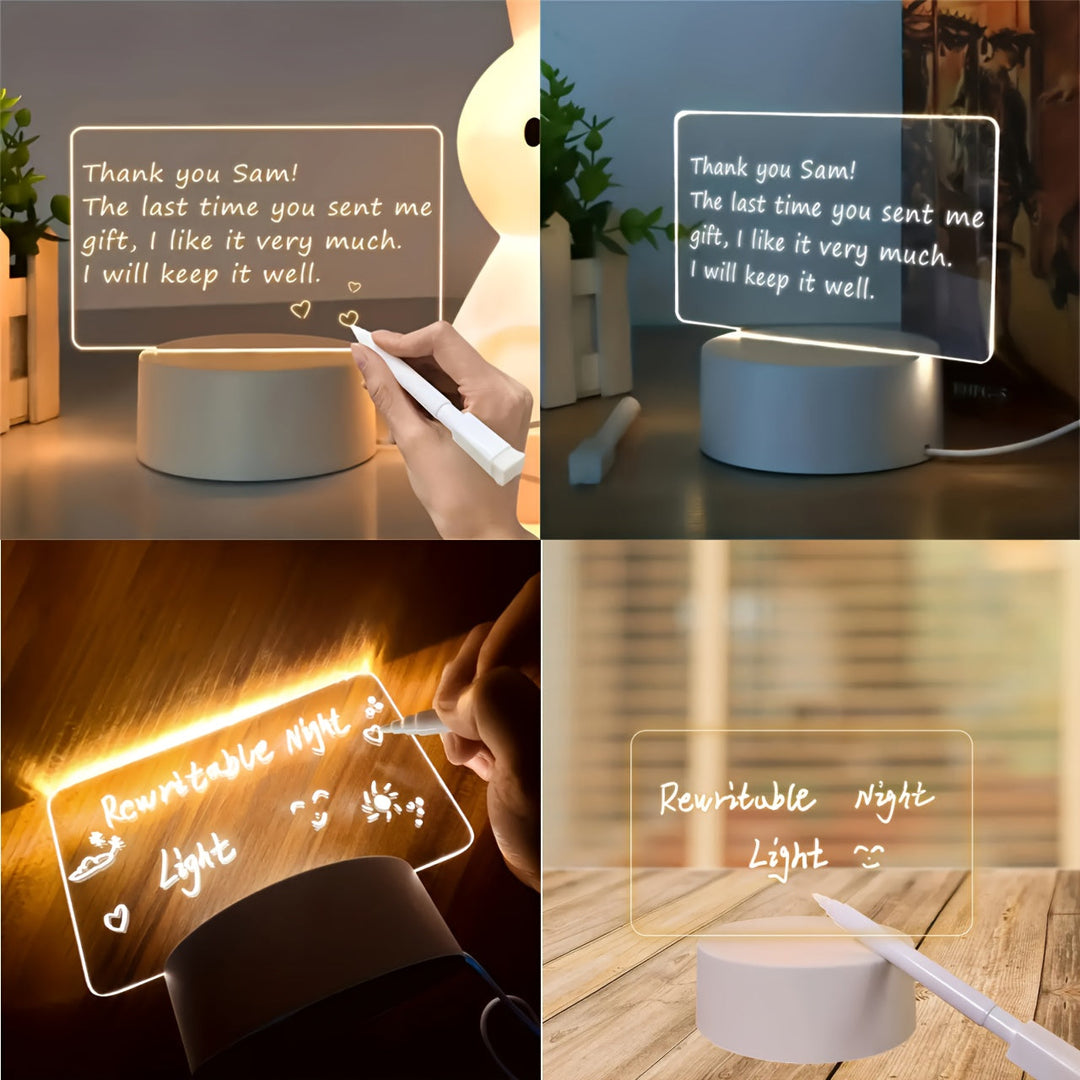 LumiBoard – Stilig LED-bordlampe med pennholder Luvikno