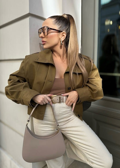 Luvik | Napitakki olkatapeilla – Khaki