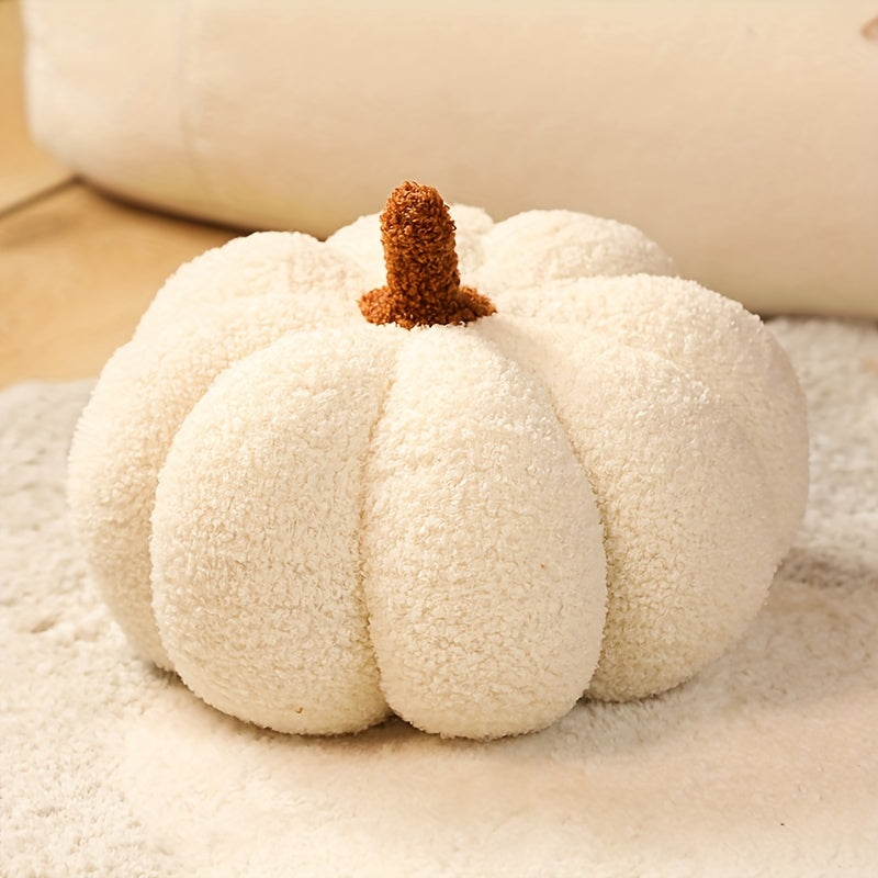Myk Plush Gresskarpute - Dekorativ Videospill Plush Leketøy for Barn 0-3 År, Perfekt for Halloween | Luvikno