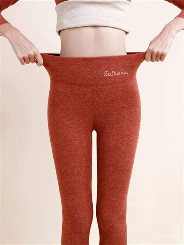 Luvik | Kvinners vinterbukser fleece - Varme leggings med formende effekt