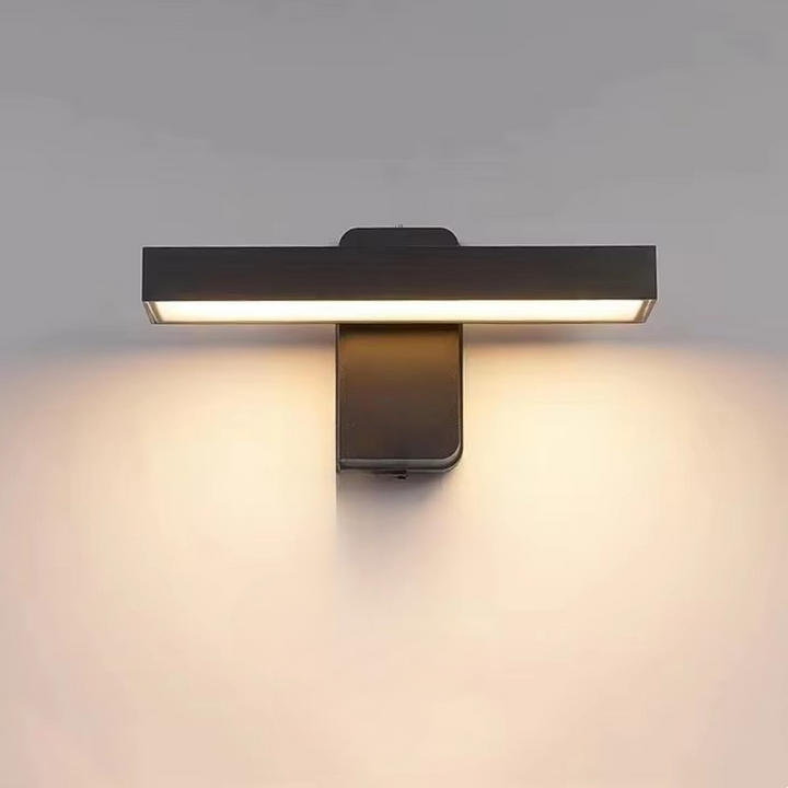Justerbar PIR Bevegelsessensor Utendørs Vegglampe - IP65 Vanntett, Ideell for Utvendig Inngang og Veranda Luvikno