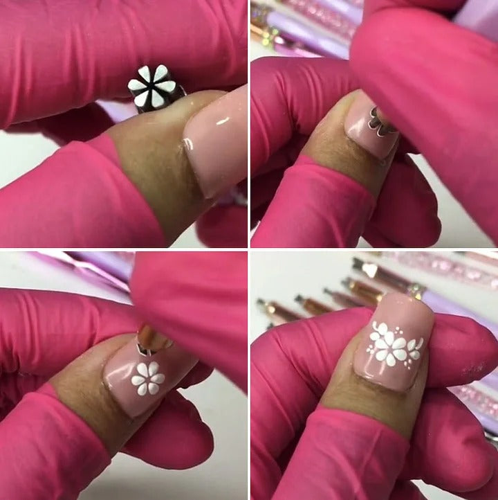 Nail Art Stamping Pen med presisjonstupp | Luvikno