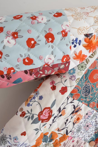 Luvik | Tulostettu puuvillatakki