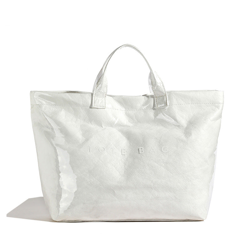 Kvinner Bokstavtrykk Tote Bag | Luvikno