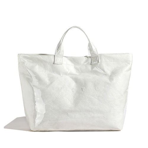 Kvinner Bokstavtrykk Tote Bag | Luvikno