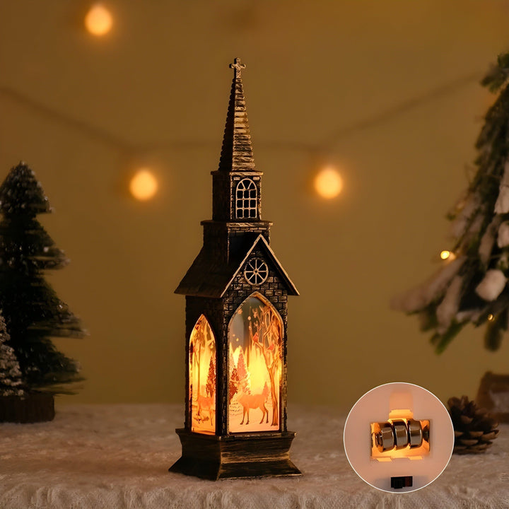 HolidayGlow Lys - Moderne Juleornament LED Lys | Luvikno