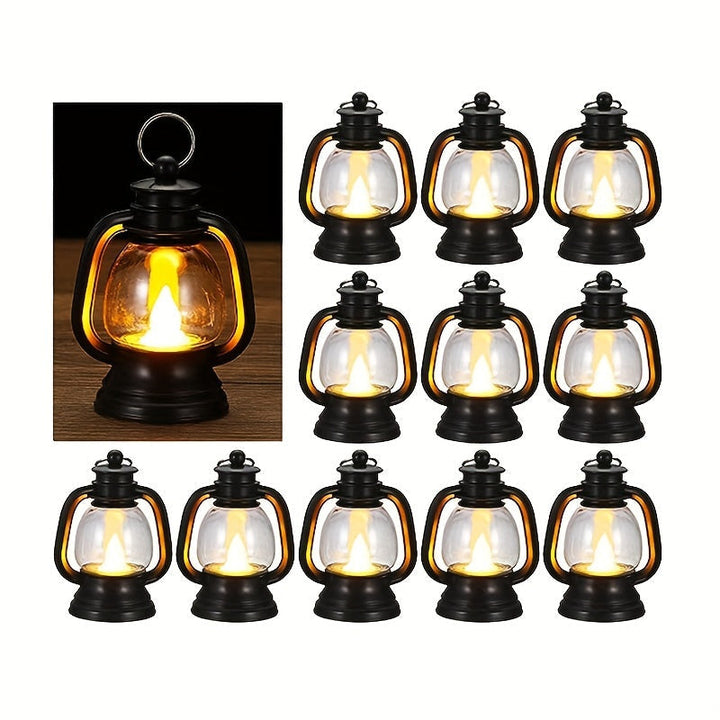 Retro LED Mini Lanterns – Atmosfærisk Belysning for Fester Luvikno