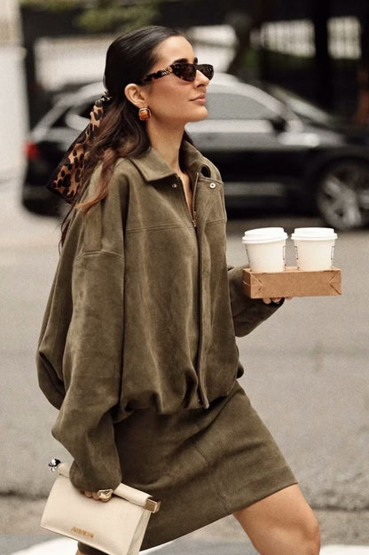 Luvik | Tekstuur Bomber-takki